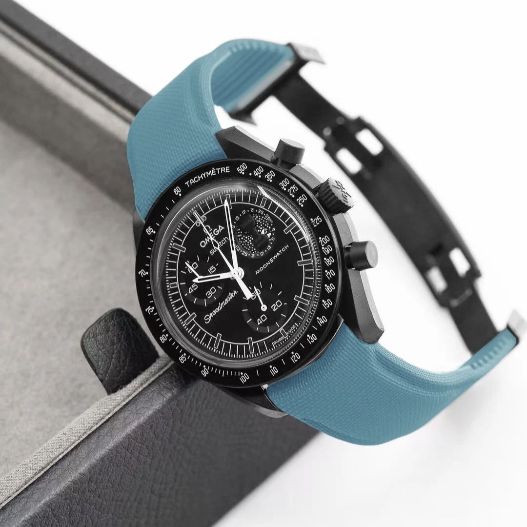 Omega Watch Speedmaster - Tali Jam Tangan Universal FKM Ujung