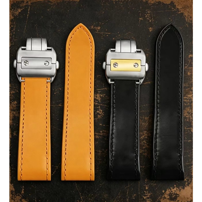 Cartier Watch Tank - Tali Jam Tangan Kulit Asli untuk
