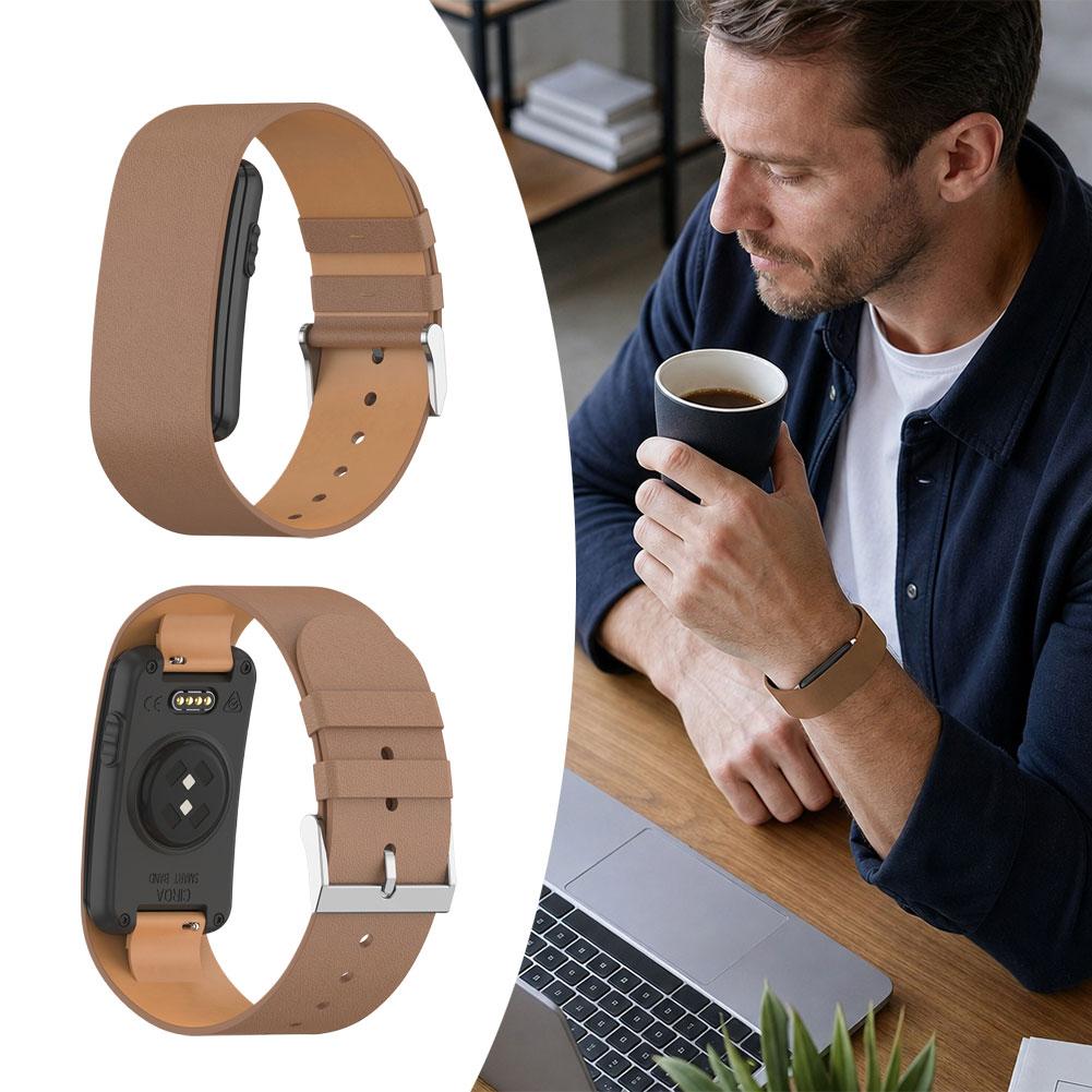 Untuk Garmin CIRQA, Tali Jam T - Leather Strap Quick Release ulasan dan harga