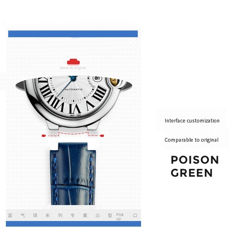 Gelang Jam Tangan untuk Gelang - Cartier Watch Ballon Bleu ulasan dan harga