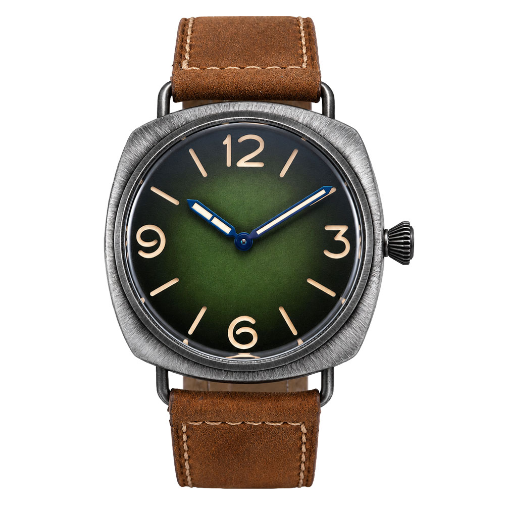 HRUODLAND Jam Tangan Pria Mili - Tropic Strap Vintage ulasan dan harga