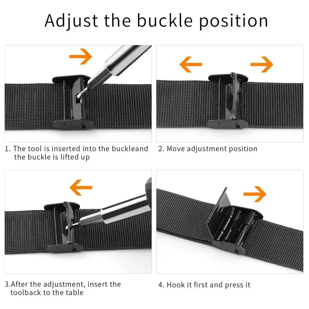 Tali Logam untuk Garmin Venu X - Mesh Strap Metal ulasan dan harga