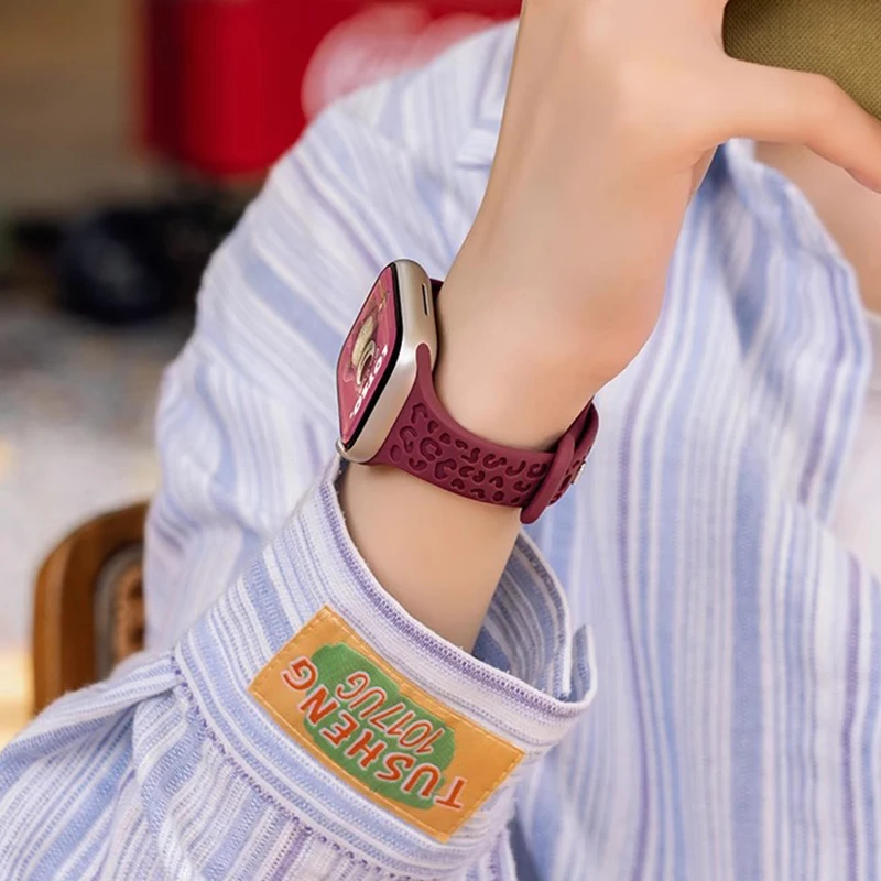 Tali Tipis Untuk Apple Watch B - Silicone Band Women ulasan dan harga
