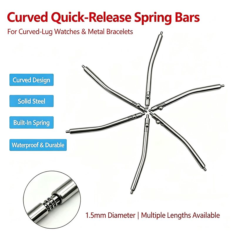 Dia 1,5 mm, Batang Pegas Lurus - Curved Spring Bar ulasan dan harga