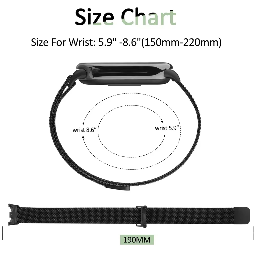 Tali Milanese Loop Logam untuk - Milanese Loop Magnetic ulasan dan harga