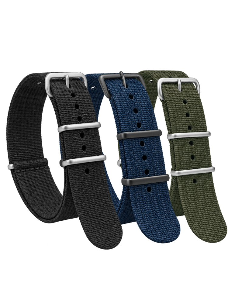 Tali Nilon Bergaris untuk Peng - Nato Strap Nylon ulasan dan harga